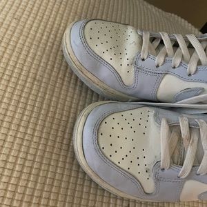 Used Nike Dunk High Football Gray Sneakers